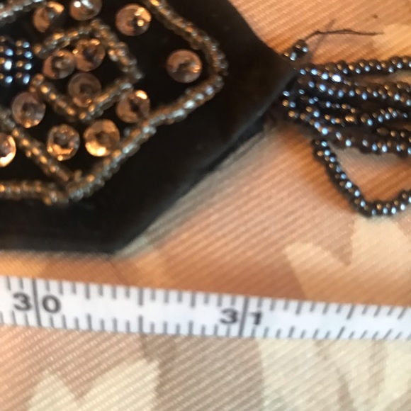 HANDMADE BEADED AND SEQUIN BELT - Picture 9 of 13